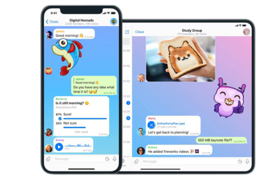 telegram电脑版应用界面展示